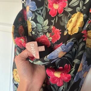 Show Me Your MuMu Floral Maxi Dress - Black, Red, Yellow, Blue